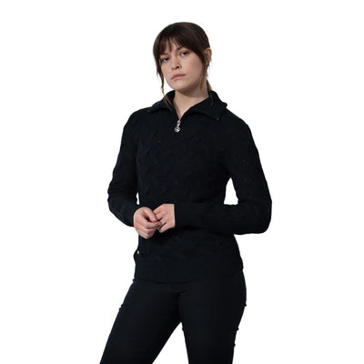 Daily Sports Women's Ermont Long-Sleeved Pullover Lined 2025 BLACK