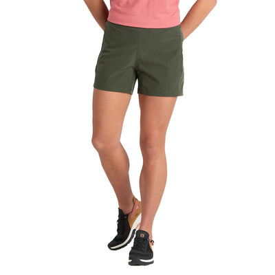 KUHL Women's Freeflex Short 4in 2025 DARK MOSS