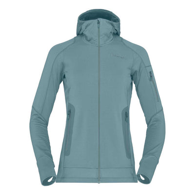 Norrona Women's Falketind Power Grid Hood Jacket 2025 TROOPER