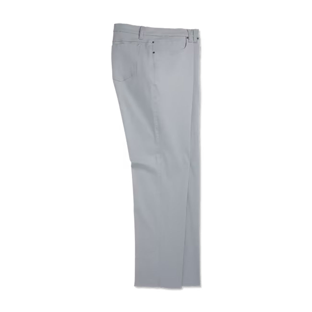 FootJoy Men's Cotton Twill 5-Pocket Pants 30In 2025 LIGHT GREY