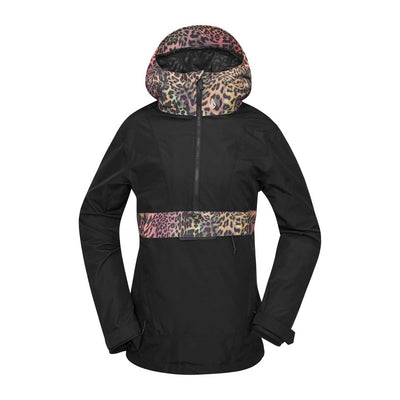 Volcom Women's Ashfield Pullover Jacket 2025 BLK BLACK