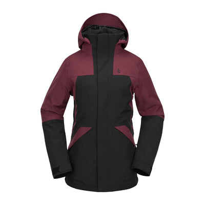 Volcom Women's Shelter 3D Stretch Jacket 2025 BURGUNDY