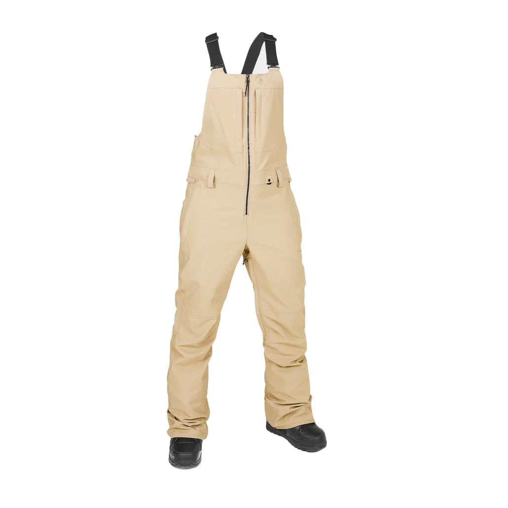 Volcom Women's Swift Bib Overalls 2025 SAND