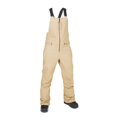 Volcom Women's Swift Bib Overalls 2025 SAND