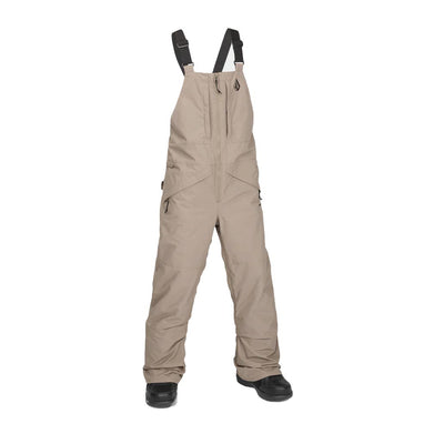 Volcom Junior's Barkley Insulated Bib Overalls 2025 CHESTNUT BROWN