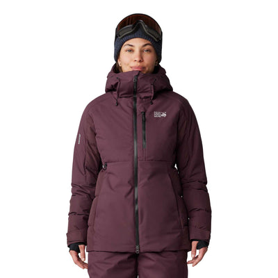 Mountain Hardwear Women's Powder Maven Down Snow Jacket 2025 BLACKBERRY