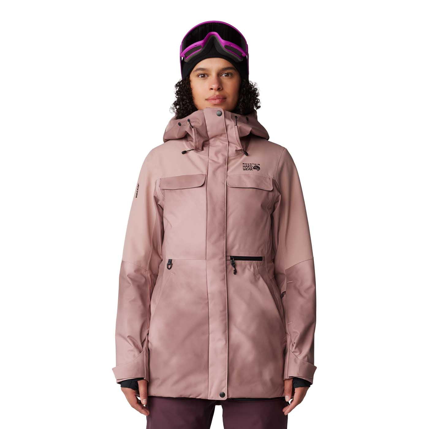 Mountain Hardwear Women's Powder Maven Parka 2025 SMOKY QUARTZ