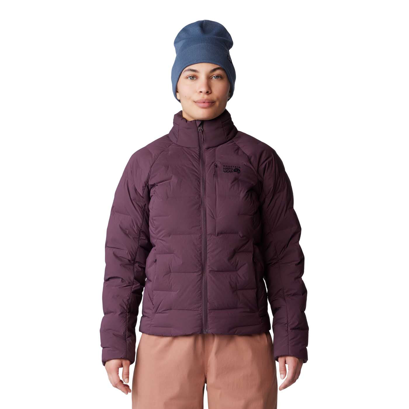 Mountain Hardwear Women's Stretchdown High-Hip Jacket 2025 BLACKBERRY