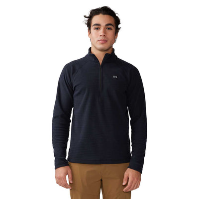 Mountain Hardwear Men's Summit Grid Half Zip 2025 BLACK