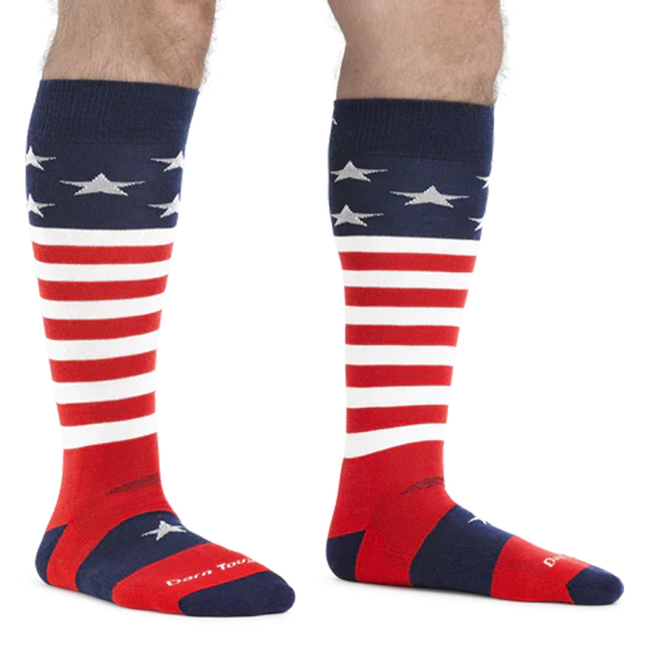 Darn Tough Men's Captain Stripe OTC Midweight Socks With Cushion 2025 