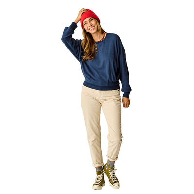 Carve Designs Women's Anneke Supersoft Dolman 2026 NAVY HEATHER