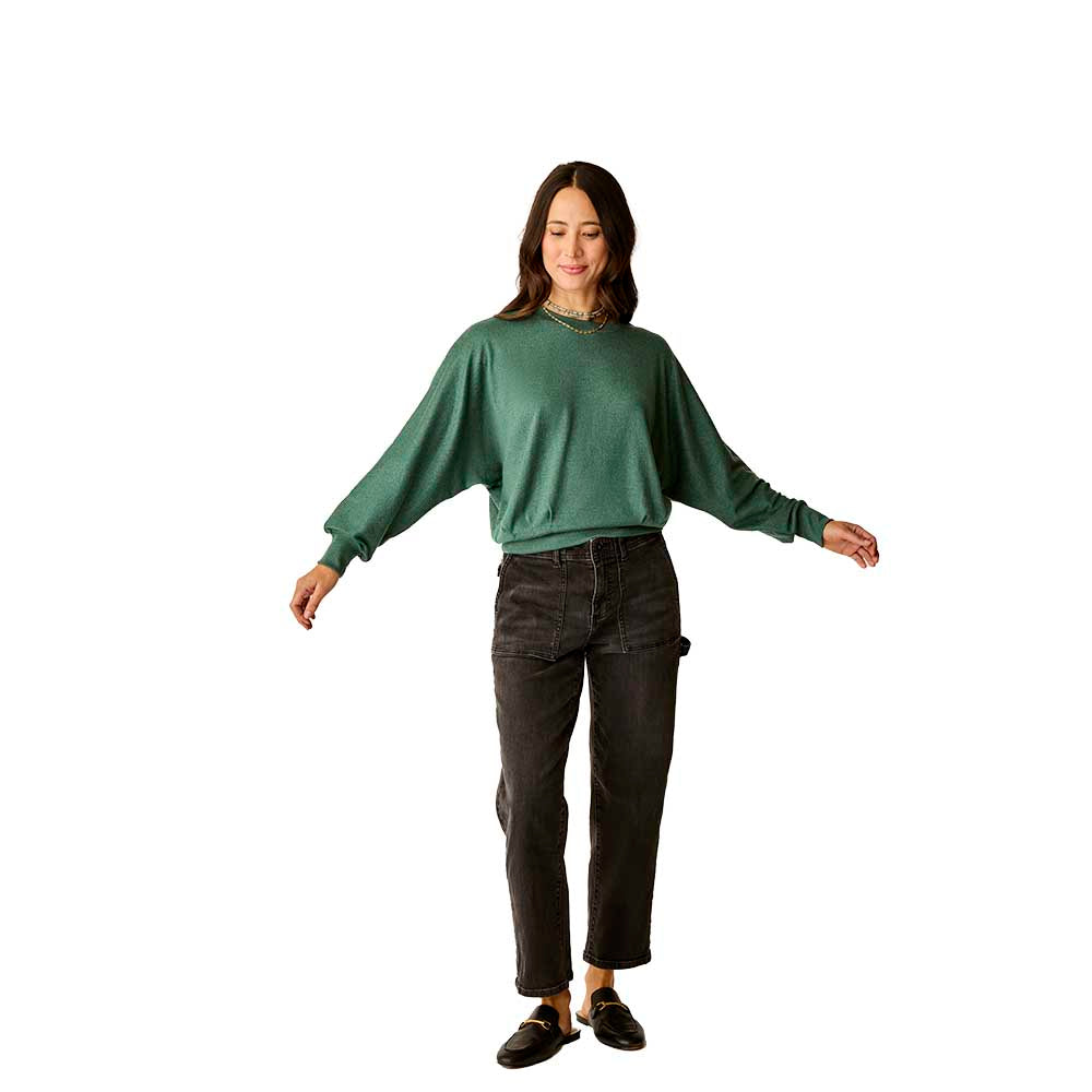 Carve Designs Women's Anneke Supersoft Dolman 2026 302 BISTRO HEATHER