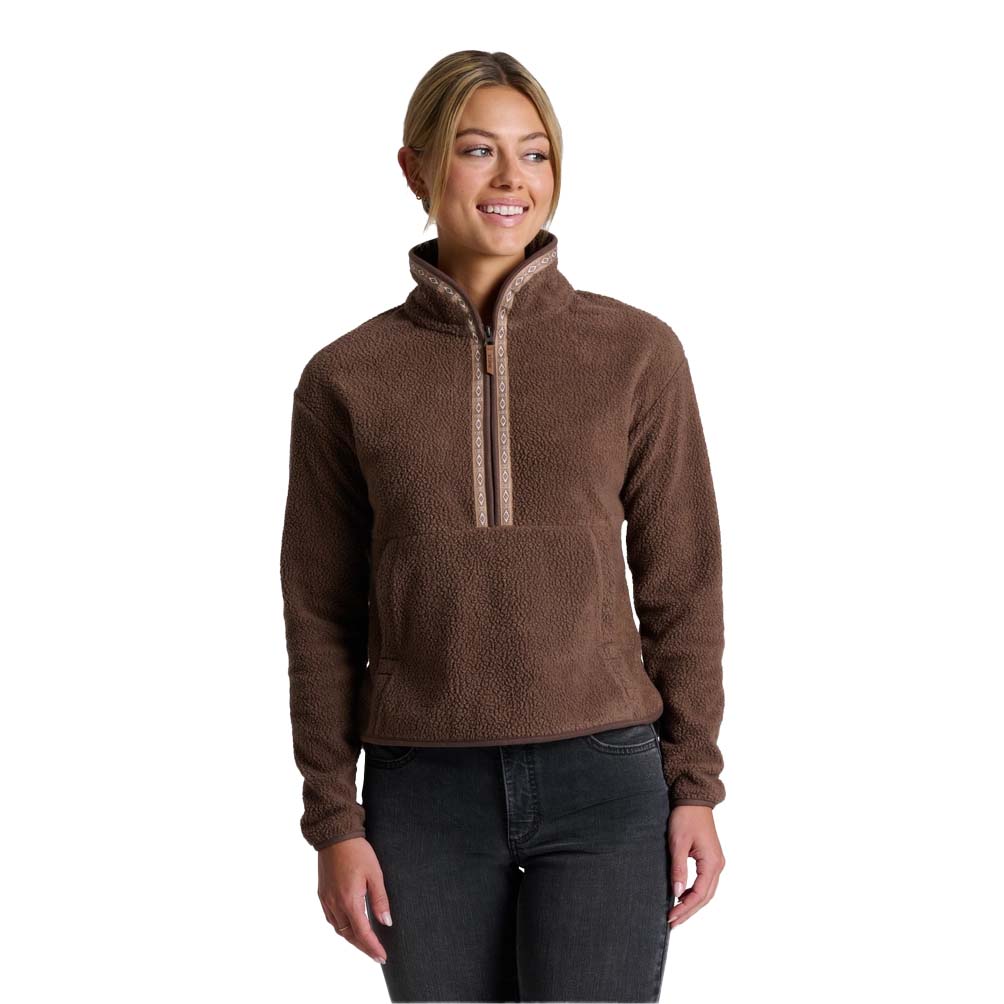KUHL Women's Hygge 1/2 Zip 2026 CF COFFEE