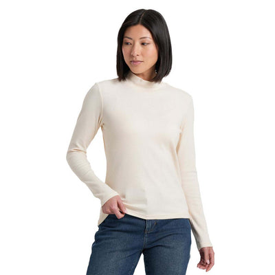 KUHL Women's Verona Rib Long Sleeve 2026 NATURAL
