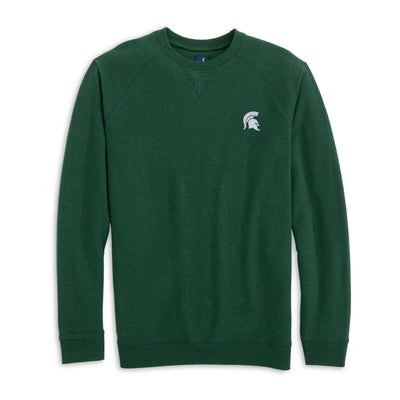 Johnnie-O Men's Freeman Sweatshirt - Michigan State University 2025 GREEN 1