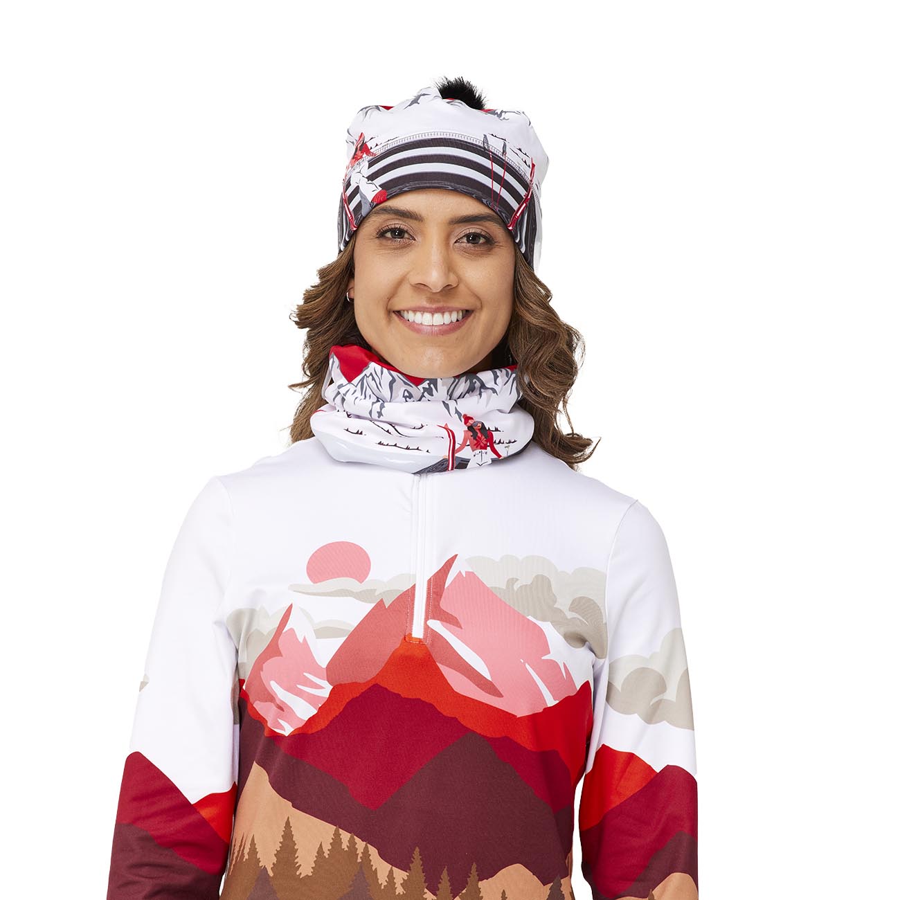 Krimson Klover Women's Apres Anyone Beanie 2025 RED