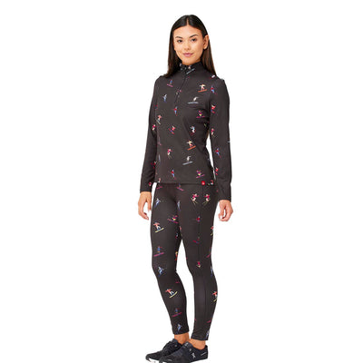 Krimson Klover Women's Multi Skiers Top 2025 BLACK