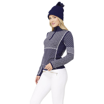 KRIMSON KLOVER W'S POW ZIP NECK