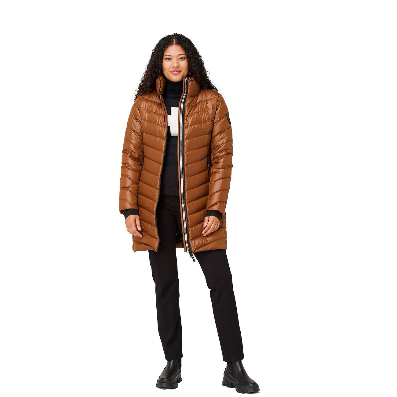 Krimson Klover Women's Compass Long Jacket 2025 PECAN