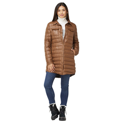 Krimson Klover Women's Annie Shacket Long 2025 PECAN