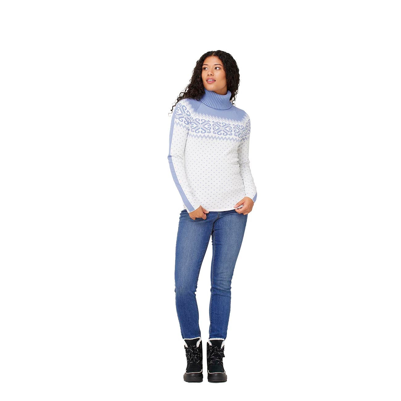 KRIMSON KLOVER W'S SUGARBUSH TURTLENECK BABY BLUE