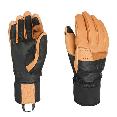 Level Gloves Men's Eighties Gloves 2025 PK BROWN