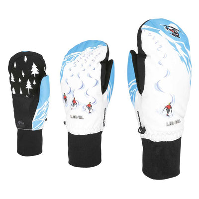 Level Gloves Women's Coral Mitts 2025 LIGHT BLUE