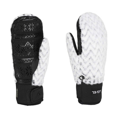 Level Gloves Women's Siberian Mitts 2025 BLACK