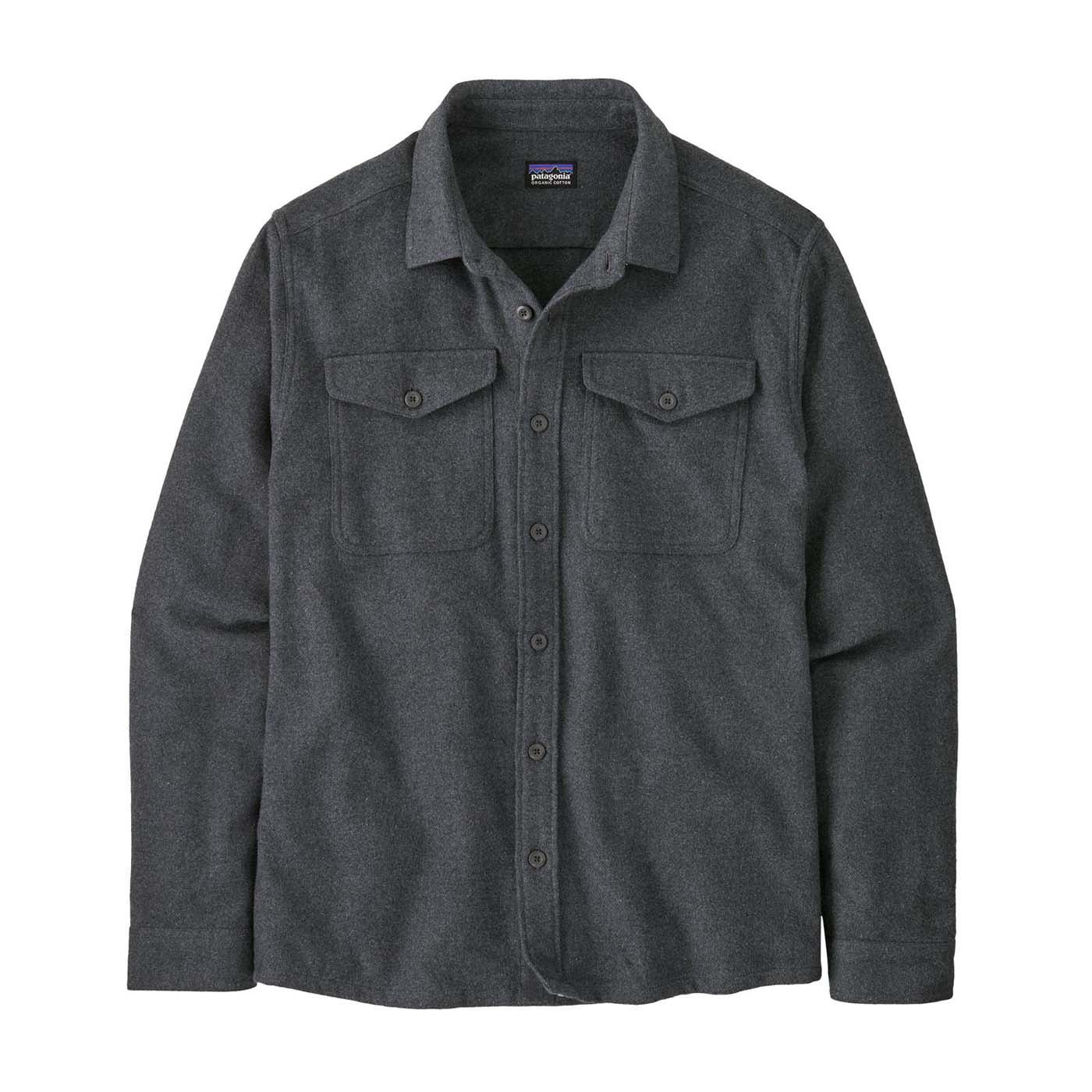 Patagonia Men's Fjord Flannel Shirt 2025 WHFO WHOLE WEAVE FORGE GREY
