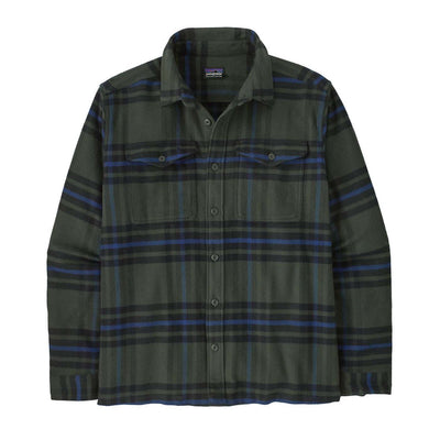 Patagonia Men's Fjord Flannel Shirt 2025 CODG CATCH OLD GROWTH GREEN