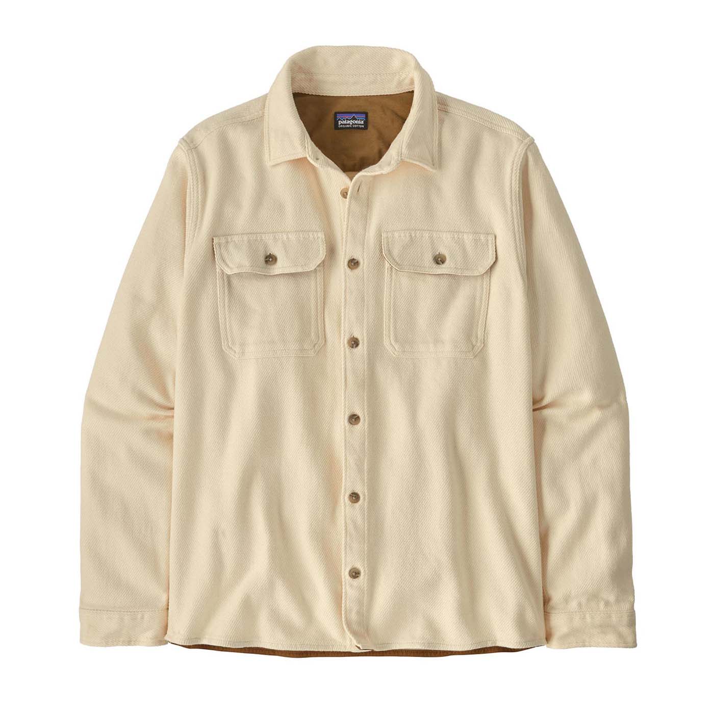 Patagonia Men's Fjord Loft Shirt 2025 UNDYED NATURAL