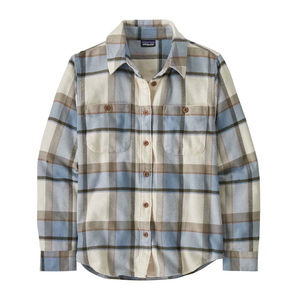 Patagonia Women's Fjord Flannel Shirt 2025 SRNL SUNRISE RIDGE NATURAL