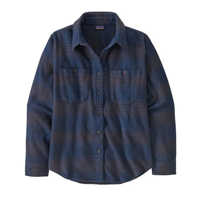 Patagonia Women's Fjord Flannel Shirt 2025 CATL CASCADE TIDEPOOL BLUE