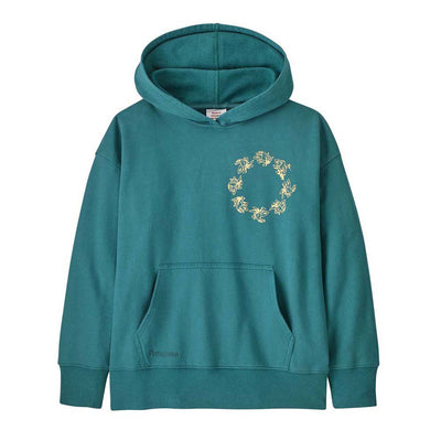 Patagonia Junior's Hoody Sweatshirt 2025 GAWL GATOR GOING GONE: WETLAND BLUE