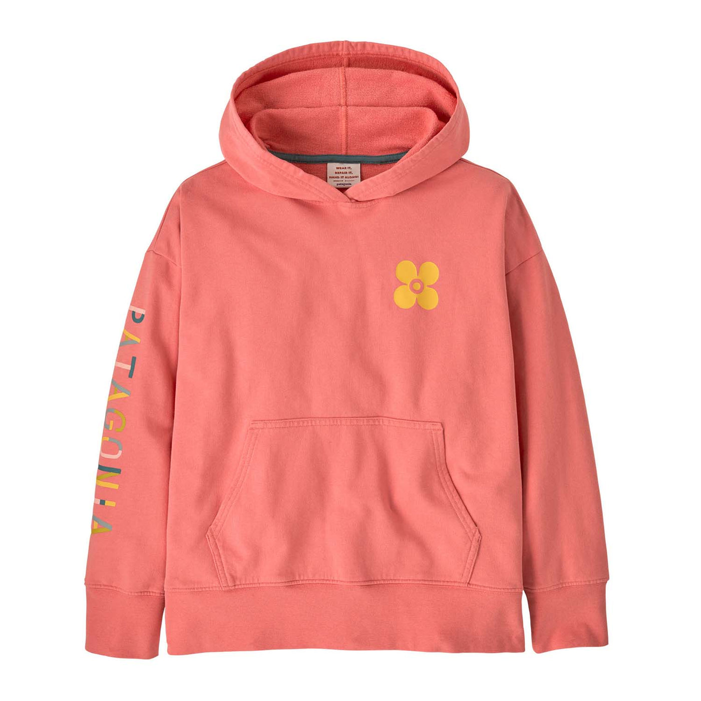 Patagonia Junior's Hoody Sweatshirt 2025 PTLP PETAL POWER: PEAK PINK