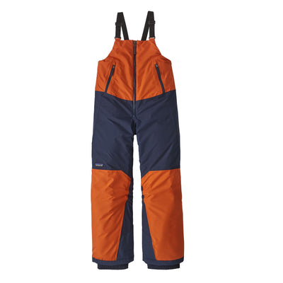 Patagonia Junior's Powder Town Bibs 2026 REDTAIL RUST