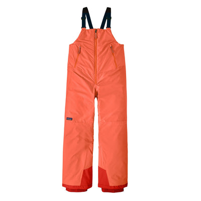 Patagonia Junior's Powder Town Bibs 2026 ORPL ORANGE PEEL