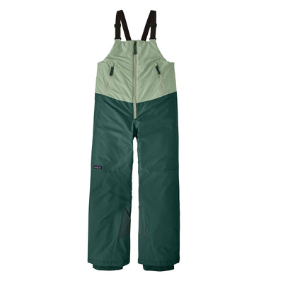 Patagonia Junior's Powder Town Bibs 2026 ELGR ELLWOOD GREEN