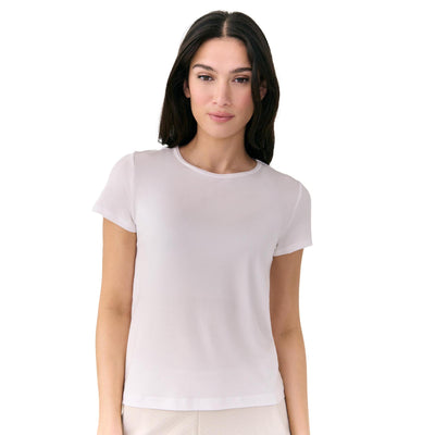 Lole Women's Dynamic Short Sleeve 2025 WHITE