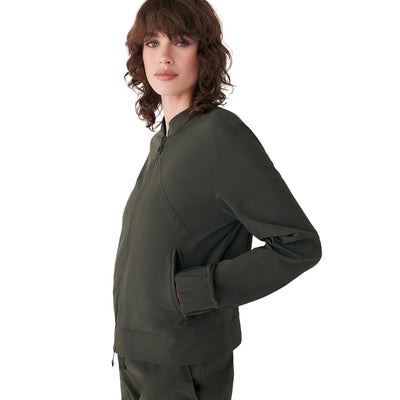 Lole Women's Momentum Tech Bomber 2025 OLIVE