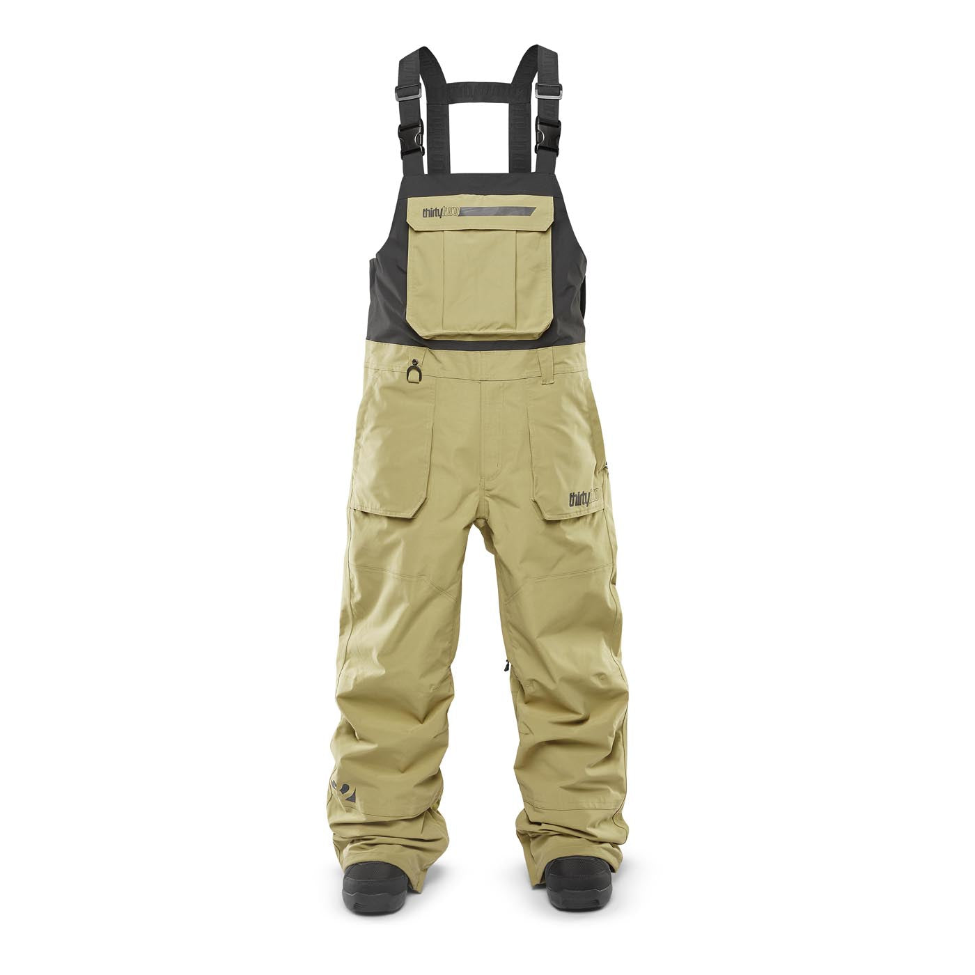 ThirtyTwo Men's Basement Bib 2025 KHAKI