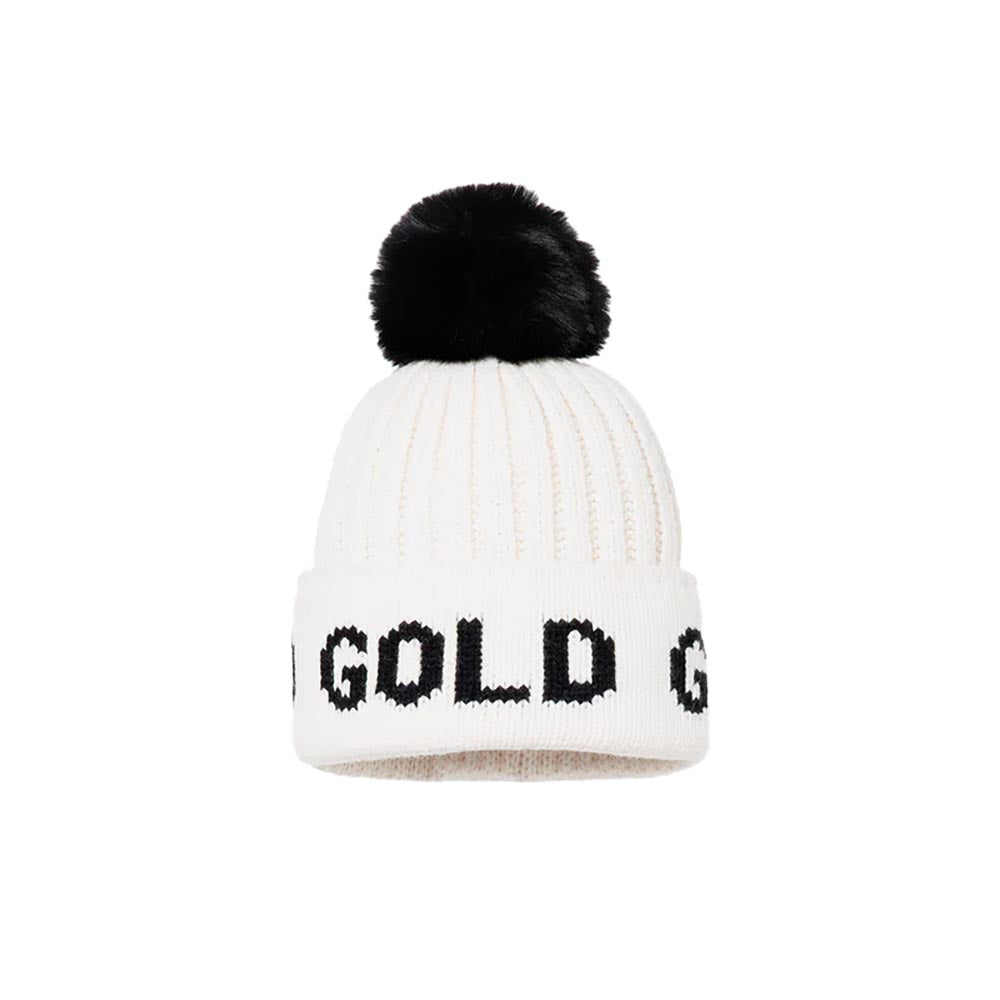 Goldbergh Women's Hodd Beanie 2025 CREAM BLACK