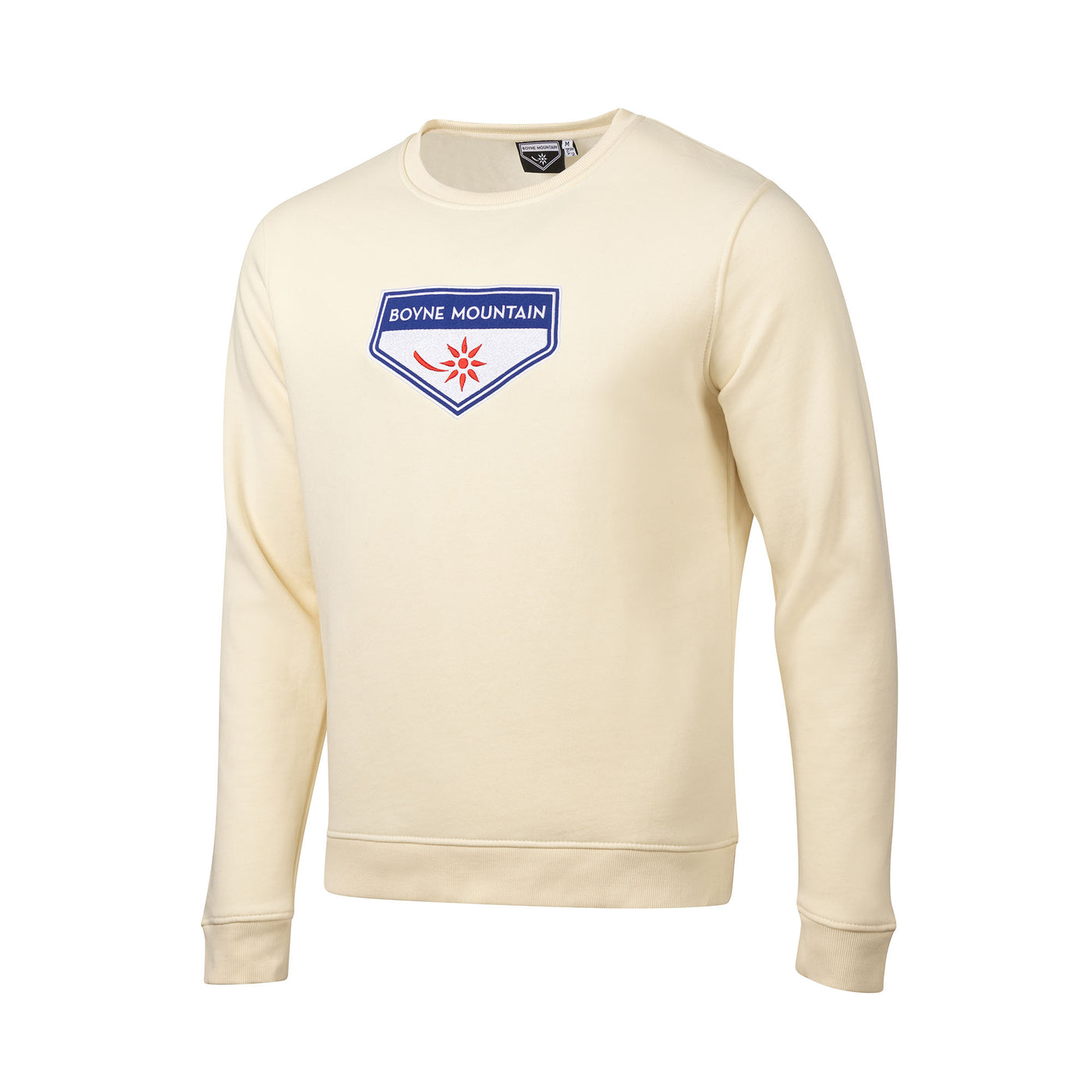 Boyne Mountain Men's Crewneck OFF WHITE