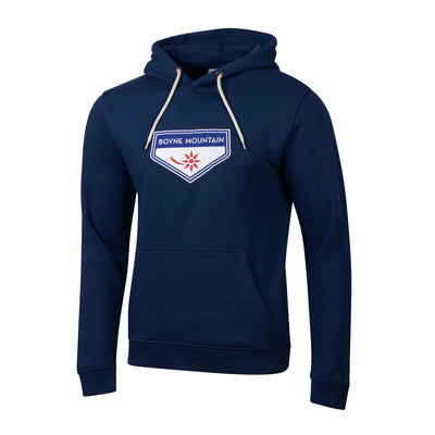 Boyne Mountain Men's Hoodie TRUE BLUE