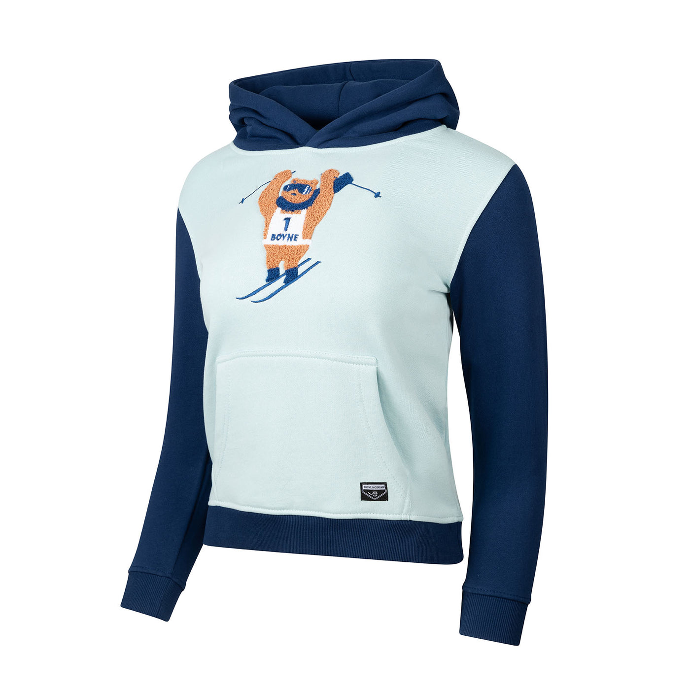 Boyne Mountain Junior's Colormix Hoodie SKY BLUE