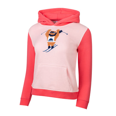 Sugarloaf Junior's Colormix Hoodie SWEET PINK