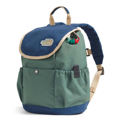 The North Face Junior's Mini Explorer Backpack 2025 A72 DUCK GREEN/SHADY BLUE