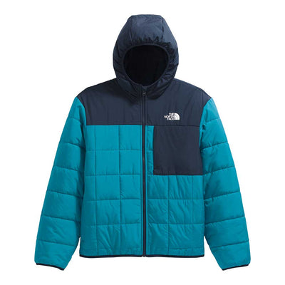 The North Face Boy's Reversible Shasta Full Zip Hooded Jacket 2026 DDI DUSK BLUE/SUMMIT NAVY