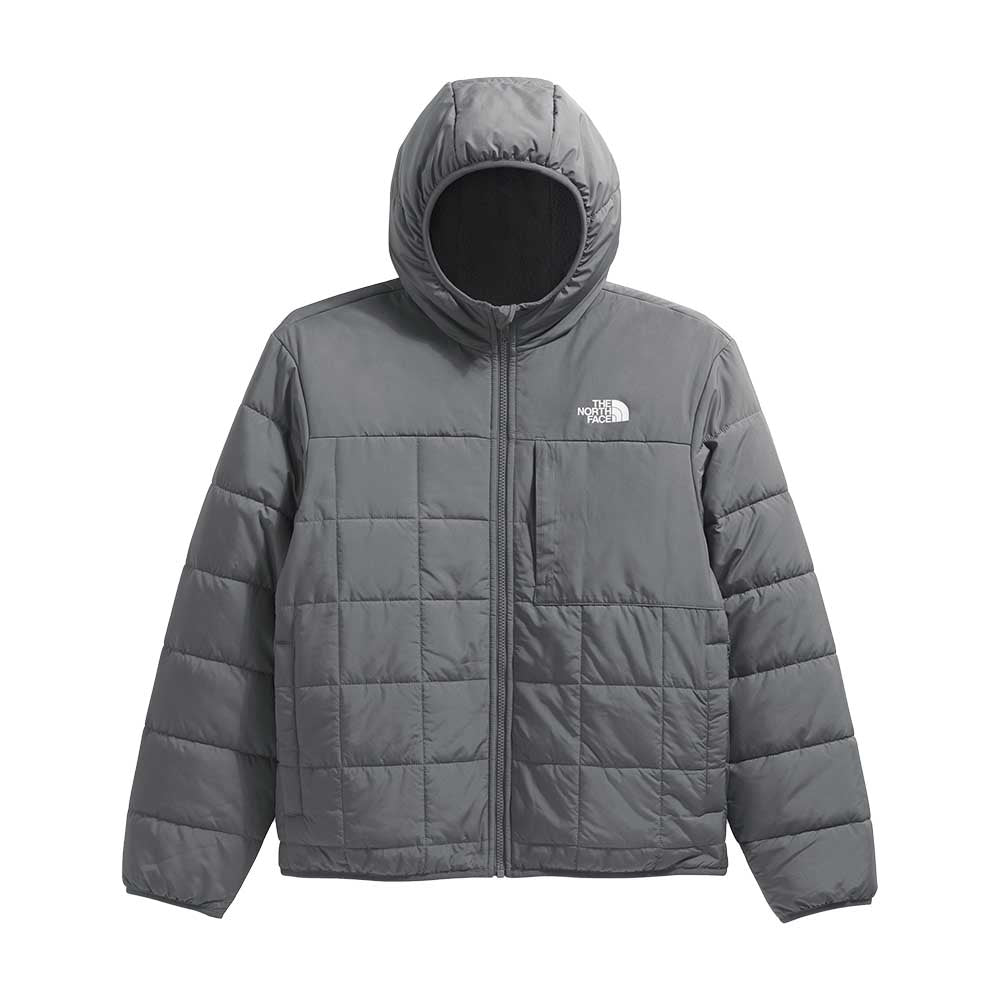 The North Face Boy's Reversible Shasta Full Zip Hooded Jacket 2026 SMOKED PEARL