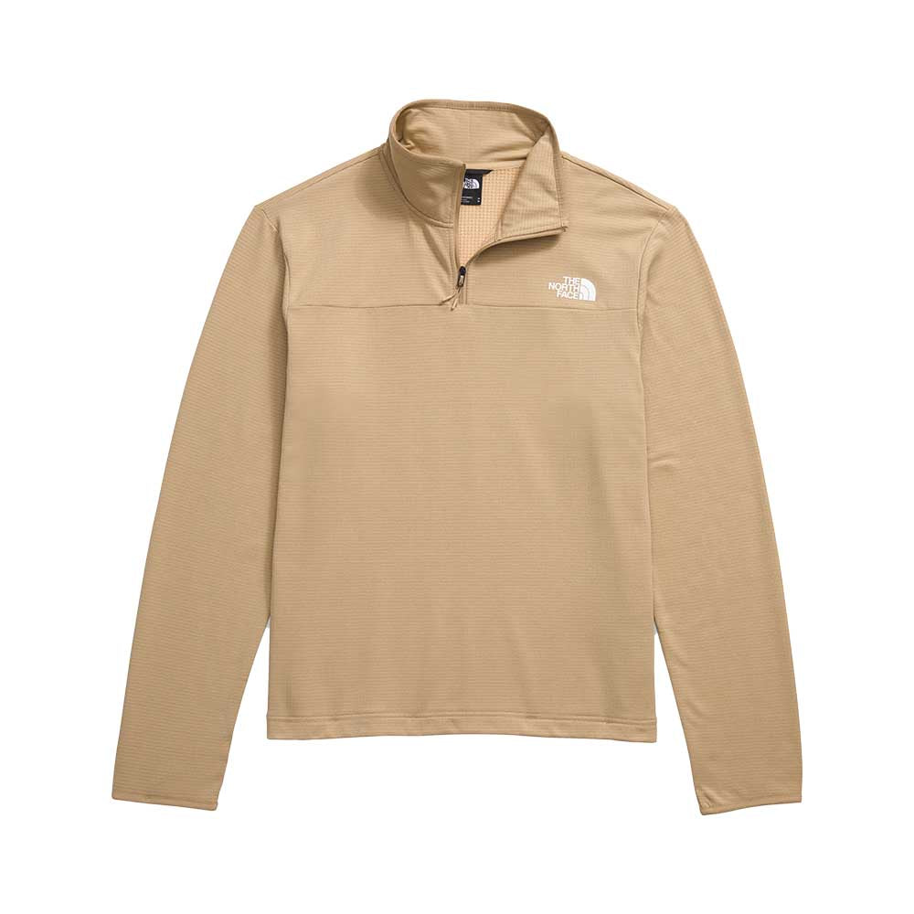 The North Face Men's Cedar Trail Grid Fleece 1/4 Zip 2026 KHAKI STONE